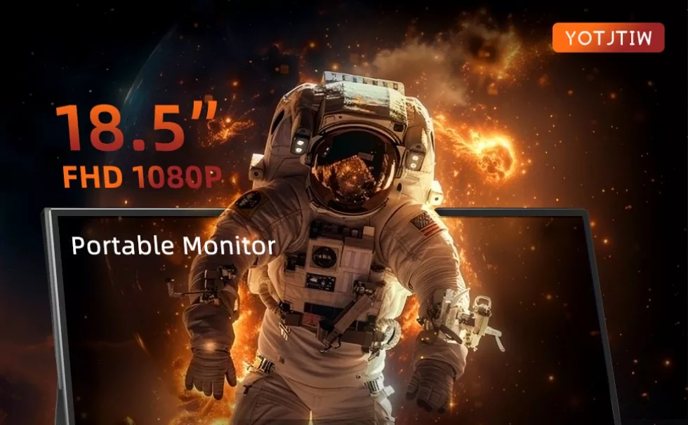 18.5 Inch 1080p Portable Monitor