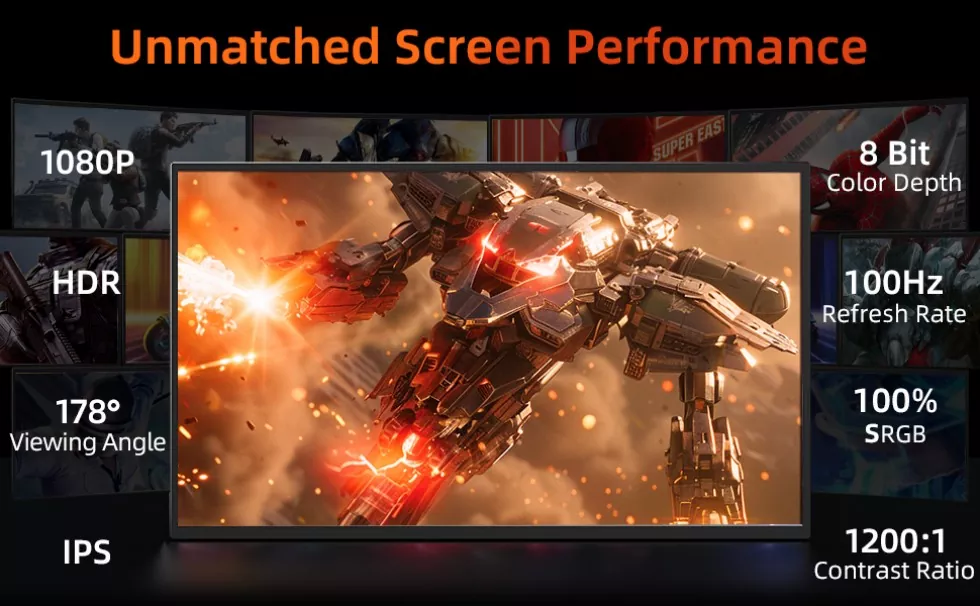 18.5 Inch 1080p Portable Monitor