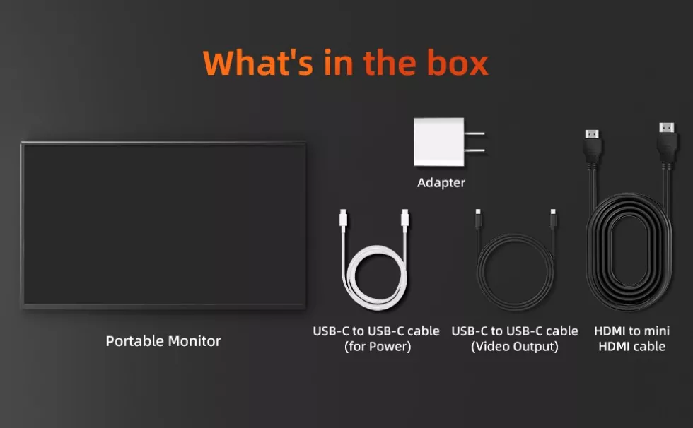 18.5 Inch 1080p Portable Monitor