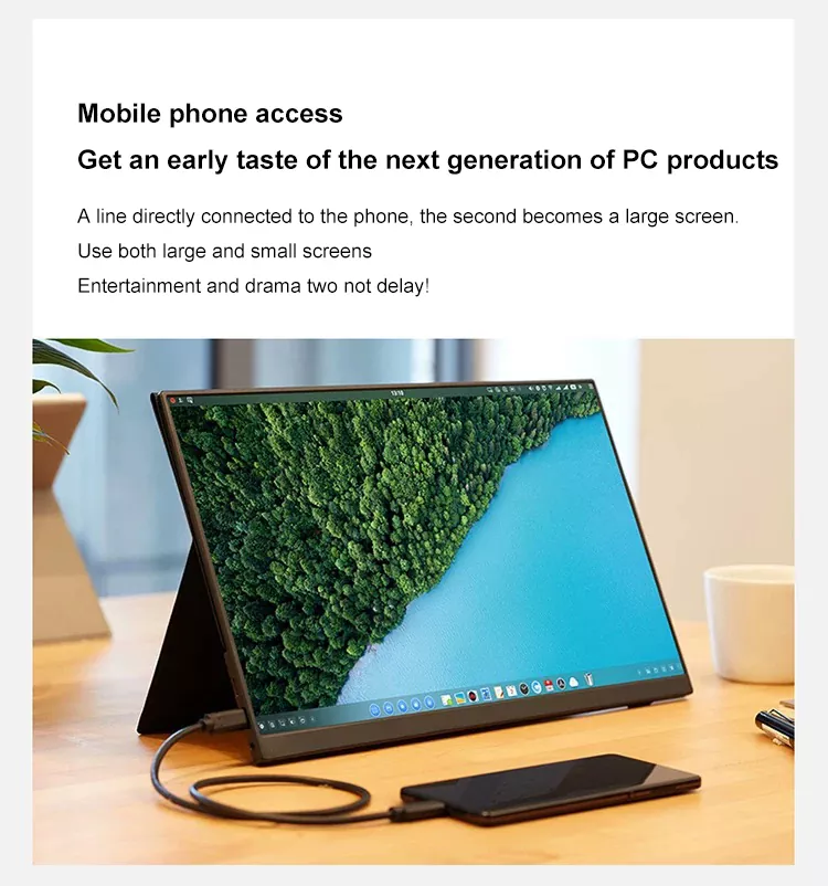 15.6 Inch 1080P Touch Screen Portable Monitor