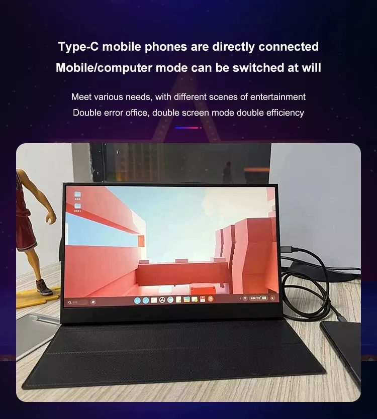 15.6 Inch 144Hz High Refresh Rate Portable Monitor